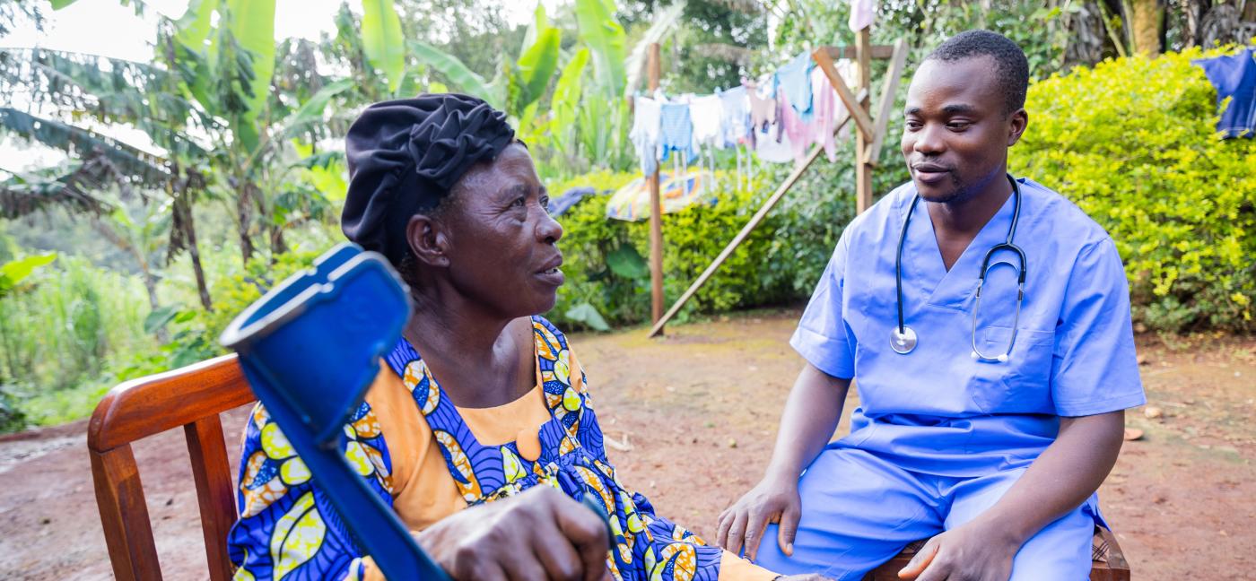 Activity at a care home