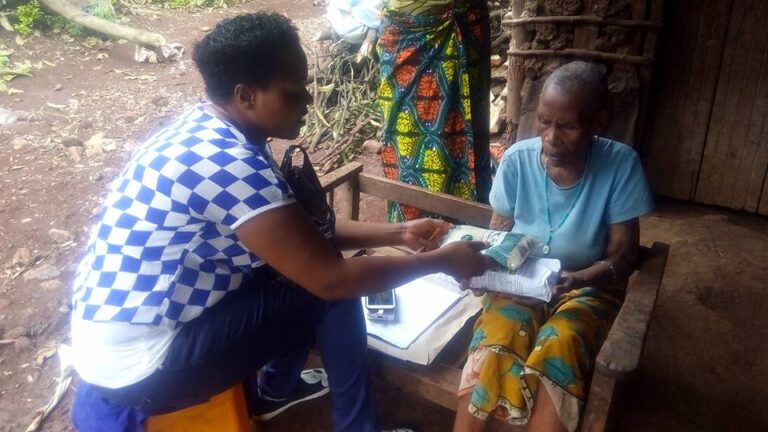 A media library picture